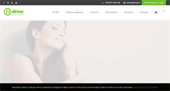 Desktop Screenshot of elmas.it