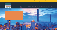Desktop Screenshot of elmas.co.in